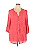 C established 1946 Pink 3/4 Sleeve Blouse Size 2X - photo 1