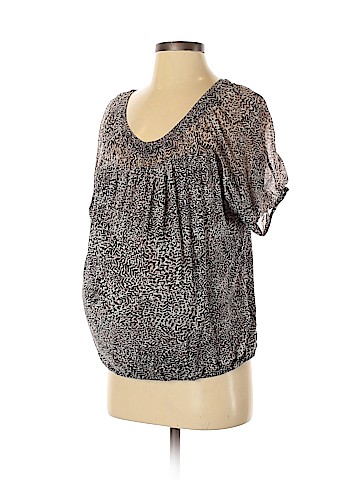 Ann Taylor LOFT Short Sleeve Blouse (view 1)