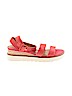 Franco Sarto 100% Leather Pink Sandals Size 8 - photo 1