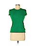 Rachel Zoe 100% Cotton Green Short Sleeve Top Size M - photo 1