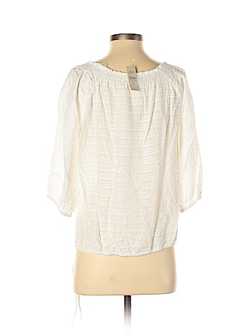 Ann Taylor LOFT 3/4 Sleeve Blouse (view 2)