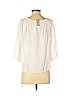 Ann Taylor LOFT White 3/4 Sleeve Blouse Size S (petite) - photo 2