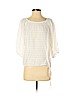 Ann Taylor LOFT White 3/4 Sleeve Blouse Size S (petite) - photo 1