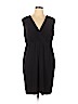 DressBarn Black Casual Dress Size 16 - photo 1