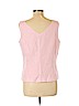 Ann Taylor Pink Sleeveless Blouse Size 14 - photo 2