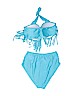 Unbranded Blue Two Piece Swimsuit Size XL - photo 2