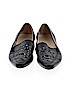 Talbots 100% Leather Solid Black Flats Size 5 1/2 - photo 2