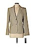 Anne Klein 100% Polyester Tan Blazer Size 10 - photo 1