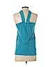Diane von Furstenberg Blue Sleeveless Top Size S - photo 2