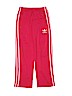 Adidas 100% Polyester Stripes Pink Track Pants Size XS (kids) - photo 1