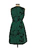 Eva Mendes by New York & Company Green Casual Dress Size 10 - photo 2