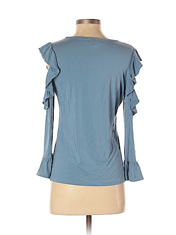 Karl Lagerfeld Paris Long Sleeve Top (view 2)