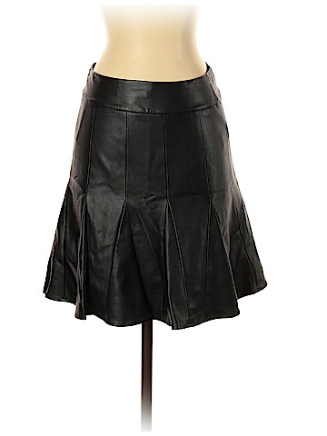 Ann Taylor Faux Leather Skirt (view 1)