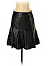 Ann Taylor 100% Polyurethane Black Faux Leather Skirt Size 0 (petite) - photo 1