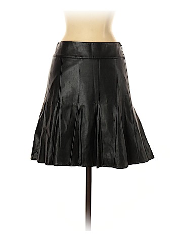 Ann Taylor Faux Leather Skirt (view 2)