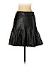 Ann Taylor 100% Polyurethane Black Faux Leather Skirt Size 0 (petite) - photo 2