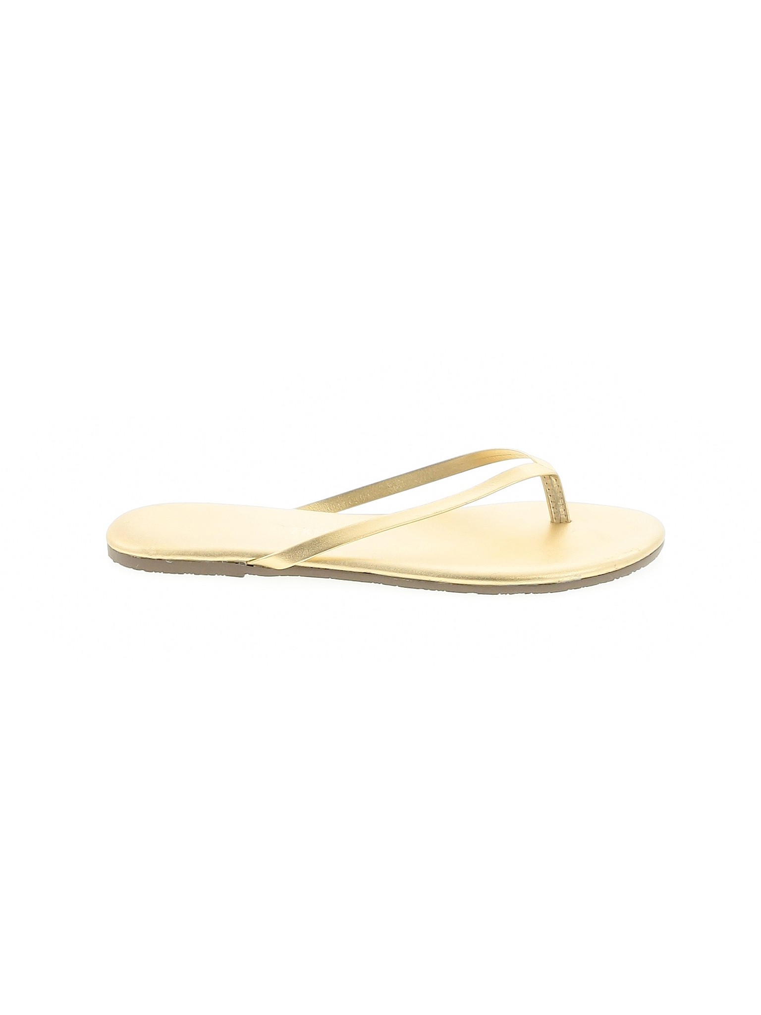 Tkees Women Gold Flip Flops US 7 | eBay