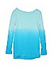 Justice Blue Long Sleeve T-Shirt Size 12 - photo 2