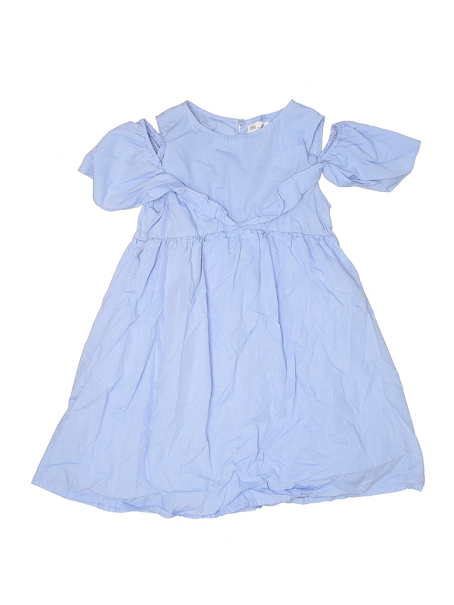 Zara Kids Girls Blue Special Occasion Dress 10 Ebay