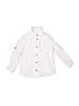 Huntingdon Mills 100% Cotton Print White Long Sleeve Button-Down Shirt Size 5 - photo 1