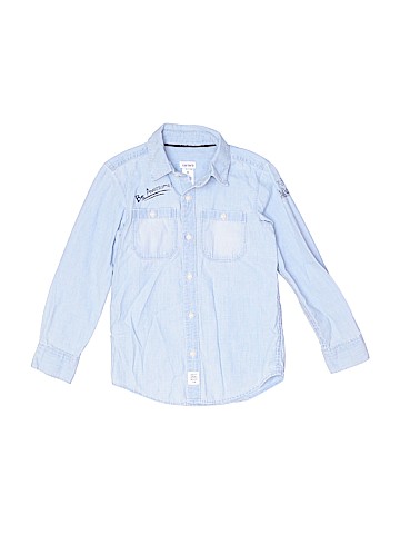 Carter's Long Sleeve Button-Down Shirt (view 1)