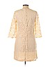 H&M 100% Polyester Tan Cocktail Dress Size M - photo 2