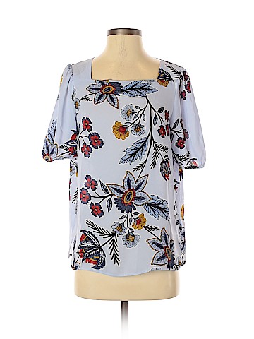 Ann Taylor LOFT Short Sleeve Blouse (view 1)