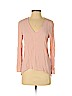 Zara 100% Viscose Pink Long Sleeve Top Size S - photo 1