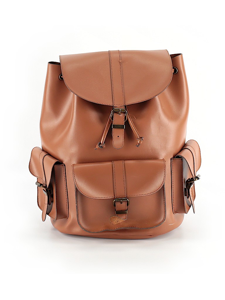 Aldo Solid Brown Backpack One Size - 70% off | thredUP