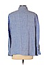 Talbots 100% Linen Blue Long Sleeve Button-Down Shirt Size 0X (petite) - photo 2