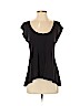 Free People Black Short Sleeve Top Size S (petite) - photo 1
