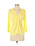 Lana Sport Yellow 3/4 Sleeve Top Size S (petite) - photo 1