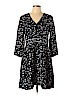 Banana Republic 100% Polyester Blue Casual Dress Size 10 - photo 1