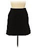 Ann Taylor LOFT 100% Cotton Black Casual Skirt Size 10 (petite) - photo 1