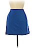 Ann Taylor 100% Polyester Blue Casual Skirt Size 6 (petite) - photo 1
