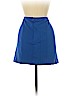Ann Taylor 100% Polyester Blue Casual Skirt Size 6 (petite) - photo 2