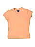 Ralph Lauren 100% Cotton Solid Orange Short Sleeve Button-Down Shirt Size M (toddler) - photo 1
