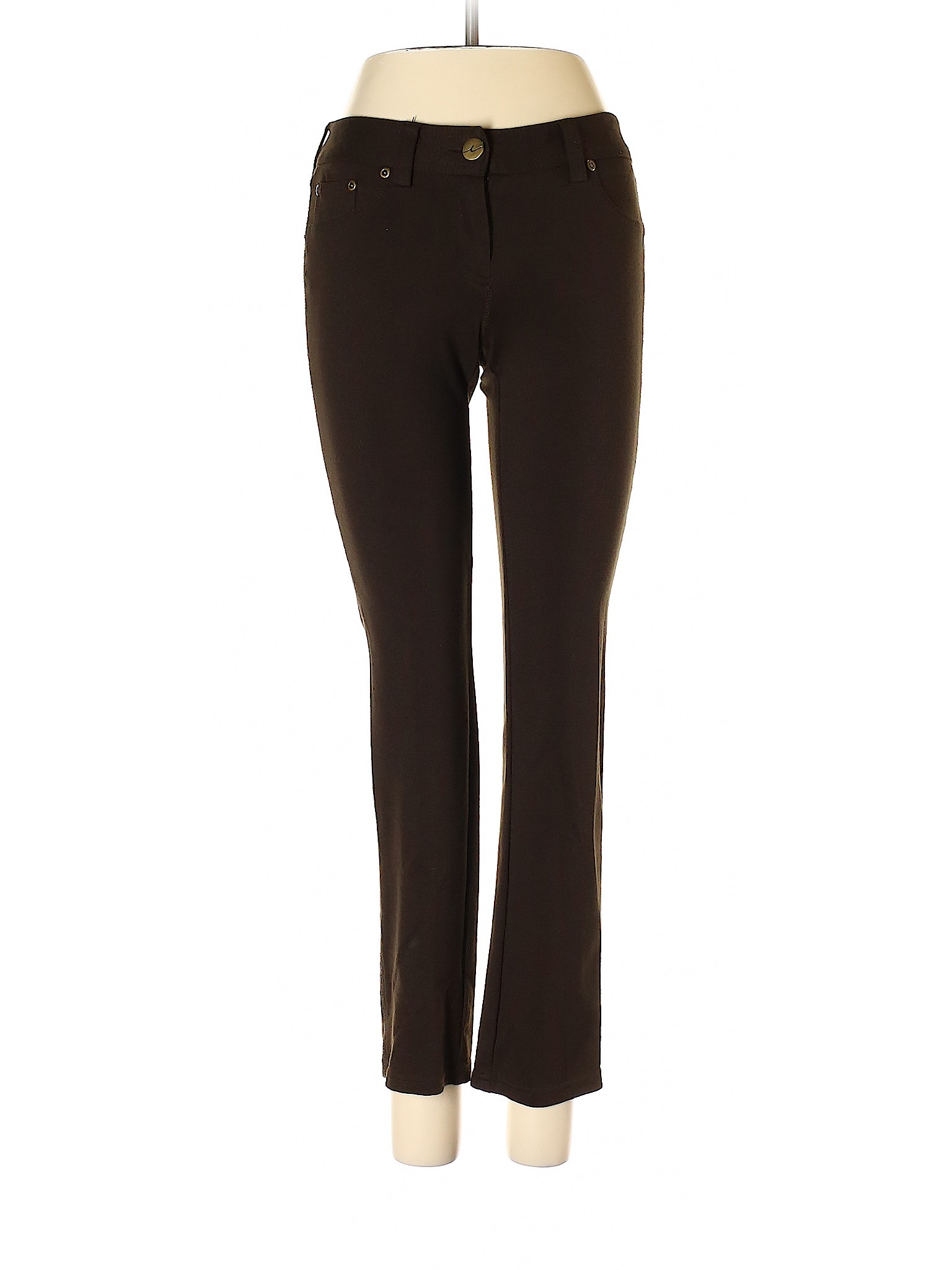 brown jeggings womens