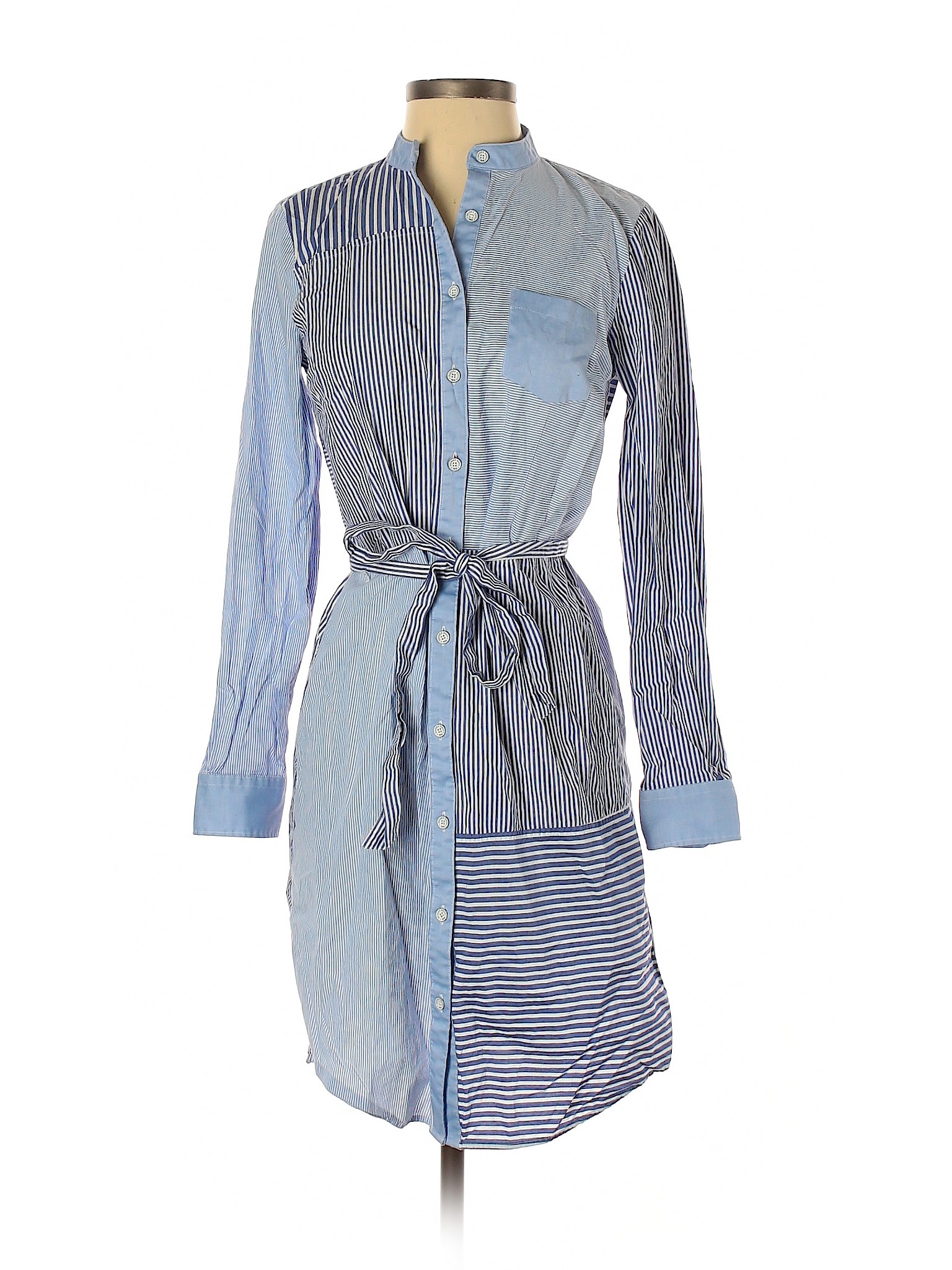Brooks Brothers Women Blue Casual Dress 2 | eBay
