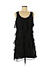 Gap 100% Polyester Black Casual Dress Size 6 - photo 1