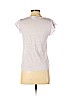 Ann Taylor LOFT 100% Linen Purple Short Sleeve T-Shirt Size S (petite) - photo 2