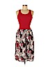 Green 3 Apparel Red Casual Dress Size M - photo 1