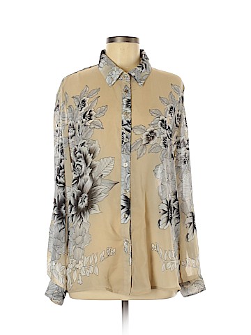 NY Collection Long Sleeve Blouse (view 1)