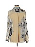 NY Collection 100% Polyester Tan Long Sleeve Blouse Size XL - photo 2