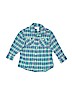 Crewcuts 100% Cotton Purple Long Sleeve Button-Down Shirt Size 3 - photo 1