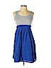 One.September 100% Silk Blue Casual Dress Size P (petite) - photo 1