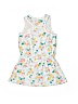 Carter's 100% Cotton Floral White Dress Size 5T - photo 2
