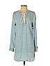 Highline Collective 100% Lyocell Blue Casual Dress Size S (petite) - photo 1