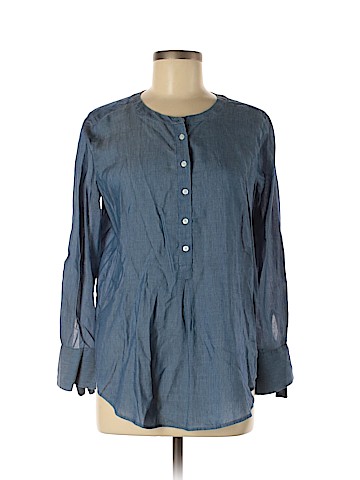 Ann Taylor LOFT Long Sleeve Blouse (view 1)