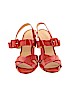 J.Crew Orange Heels Size 9 1/2 - photo 2